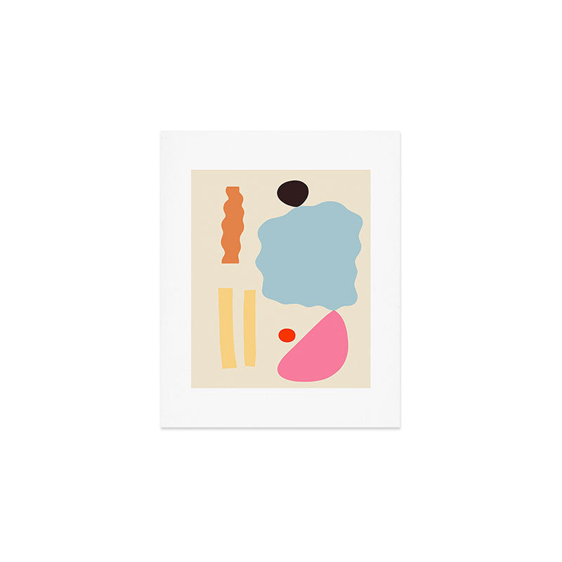 ABSTRACT PORTRAIT OF ALYONA Art Print Gallery Image 1