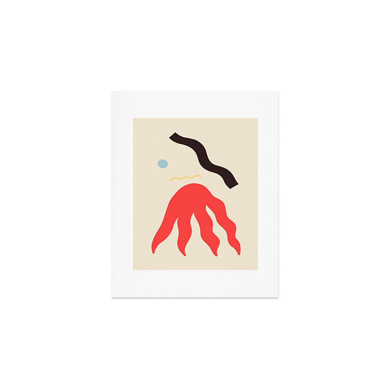ABSTRACT PORTRAIT OF ANASTASIA Art Print Gallery Image 1