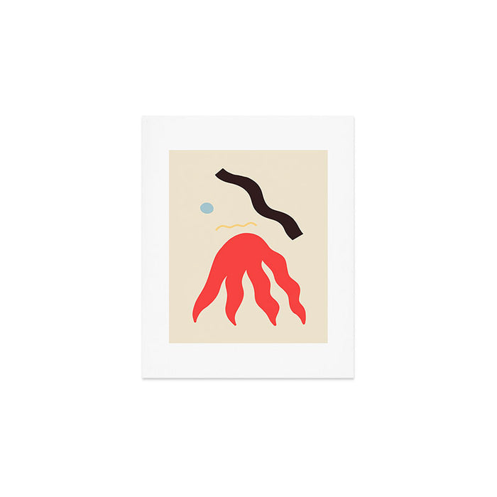 ABSTRACT PORTRAIT OF ANASTASIA Art Print Gallery Image 1