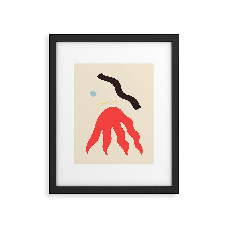 ABSTRACT PORTRAIT OF ANASTASIA Framed Art Print Gallery Image 5