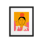 APPLE AND FLY Framed Art Print Gallery Image 5