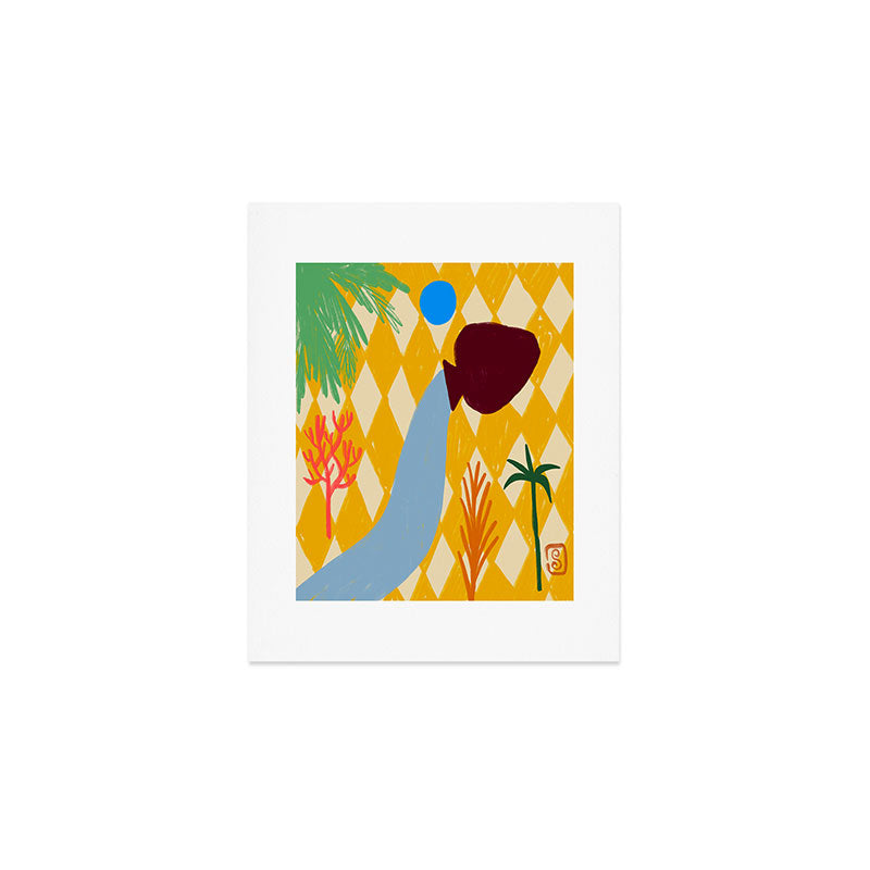 AQUARIUS Art Print Gallery Image 1