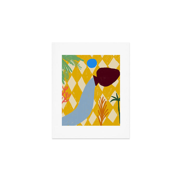 AQUARIUS Art Print Gallery Image 1