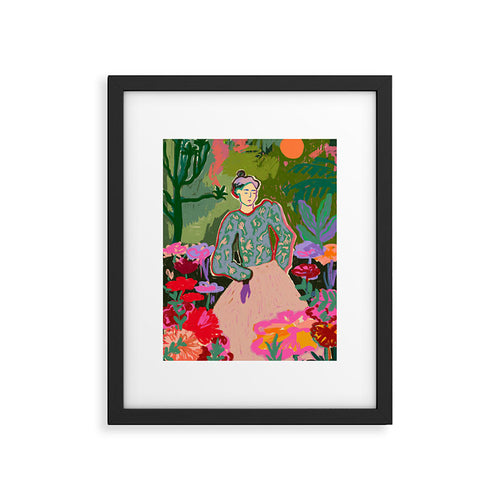 Autumn Walk In The Forest Framed Art Print Gallery Image 4