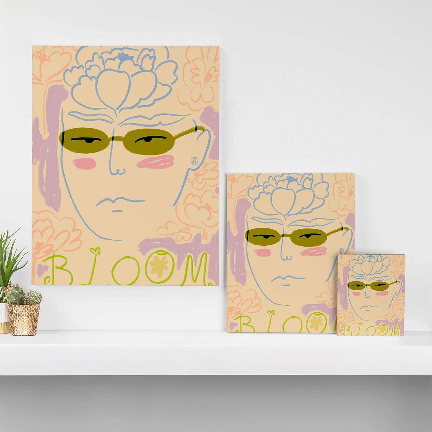 BLOOM  Canvas Print Gallery Image 3