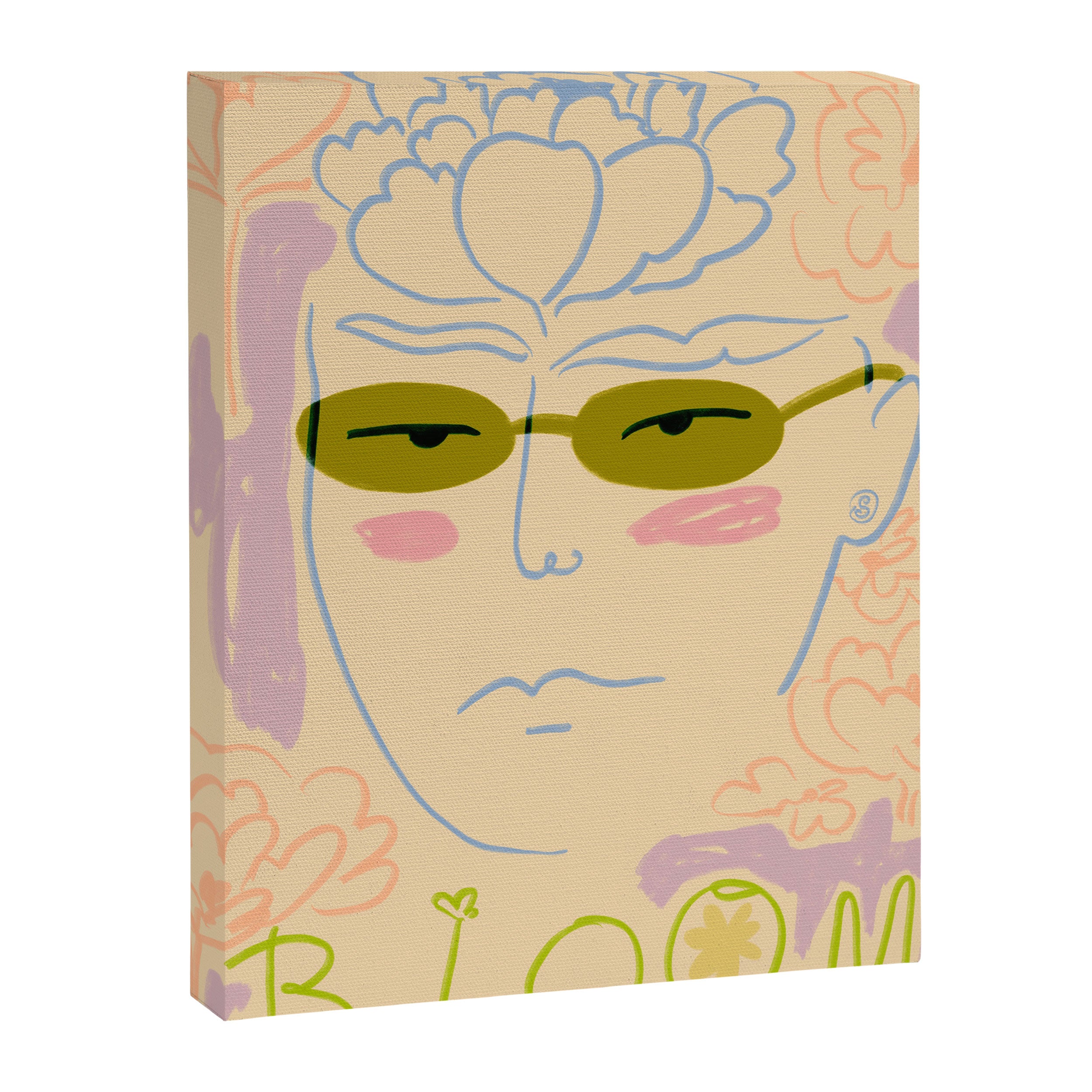 BLOOM  Canvas Print Gallery Image 3