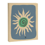 BLUE SUN Canvas Print Gallery Image 3
