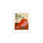 CAT LADY Art Print Gallery Image 1