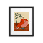 CAT LADY Framed Art Print Gallery Image 5