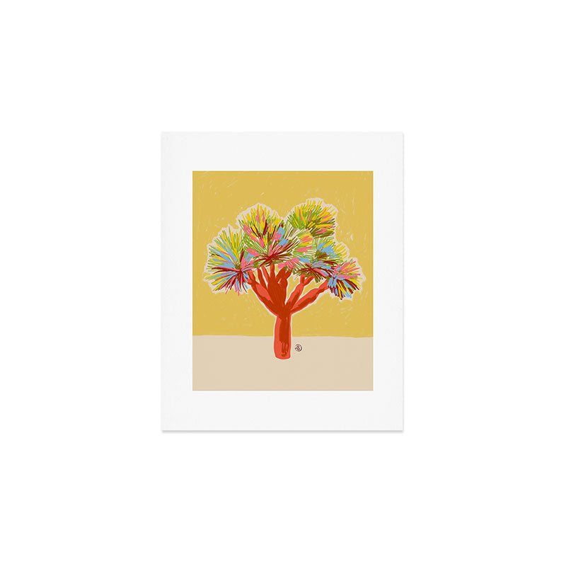 COLOURFUL DRAGON TREE Art Print Gallery Image 1