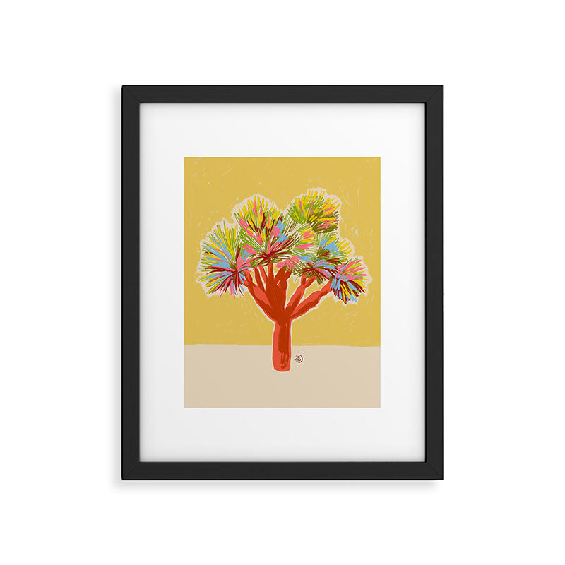 COLOURFUL DRAGON TREE Framed Art Print Gallery Image 5