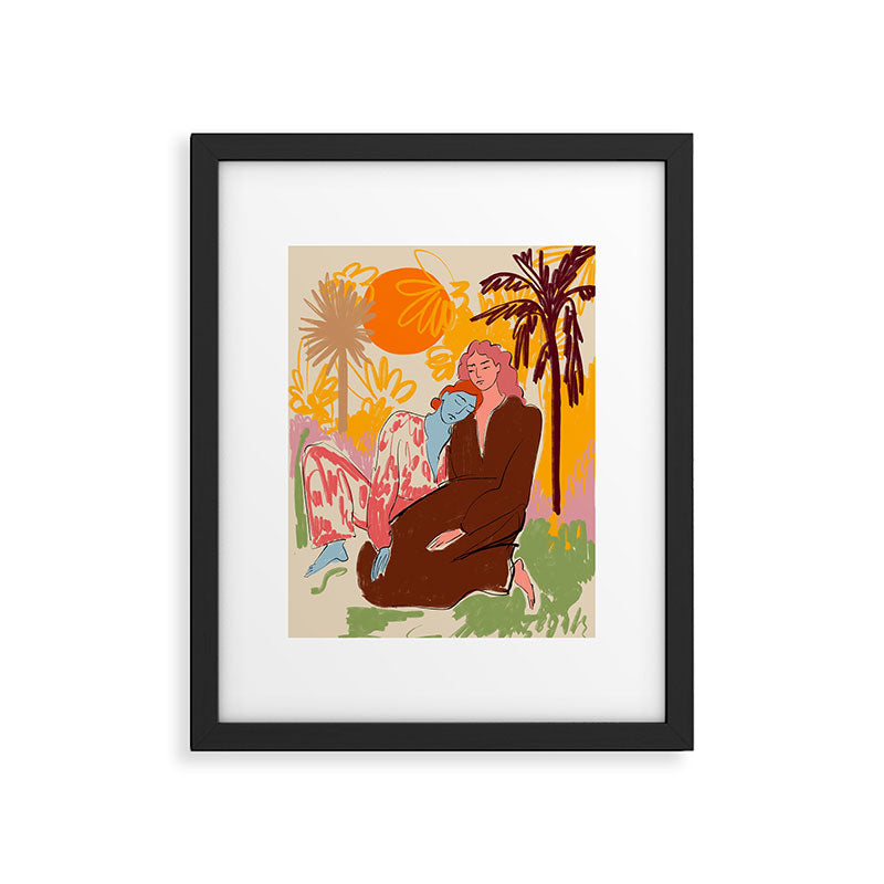 CONNECTED Framed Art Print Gallery Image 5