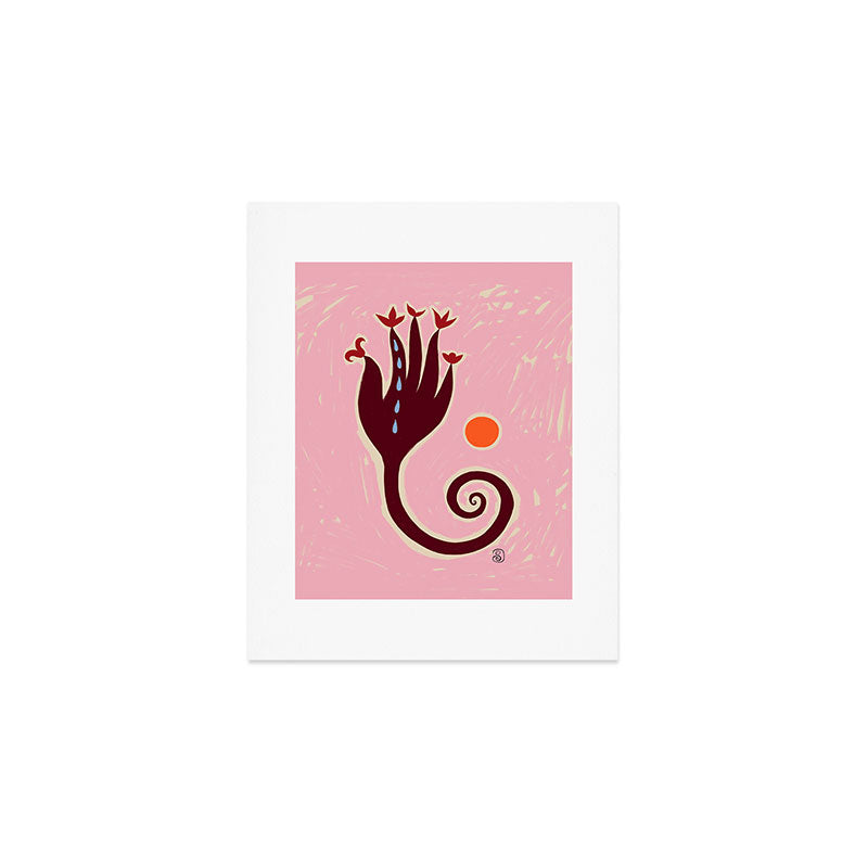 CRYING HAND Art Print Gallery Image 1