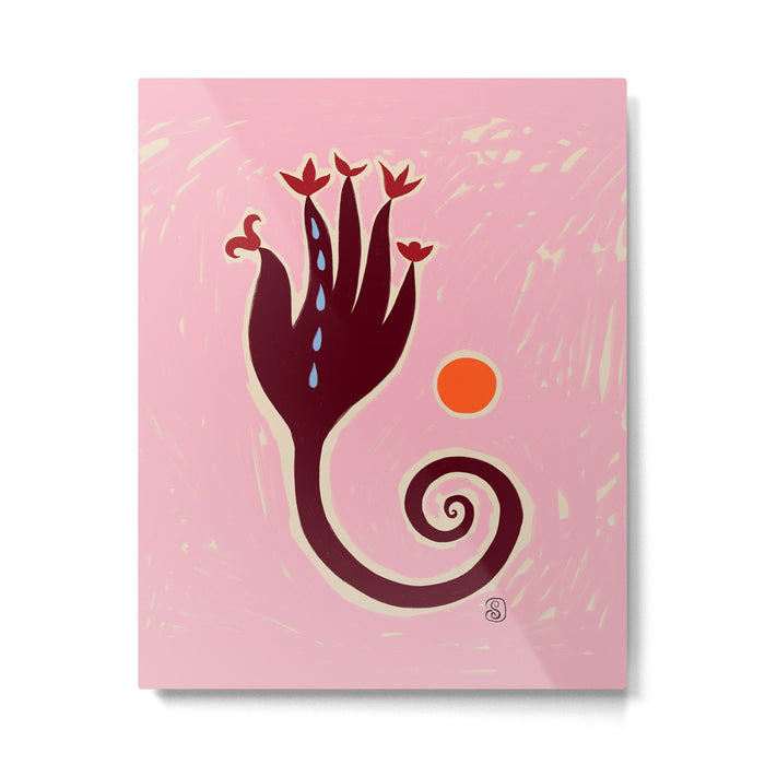 CRYING HAND Metal Print Gallery Image 1