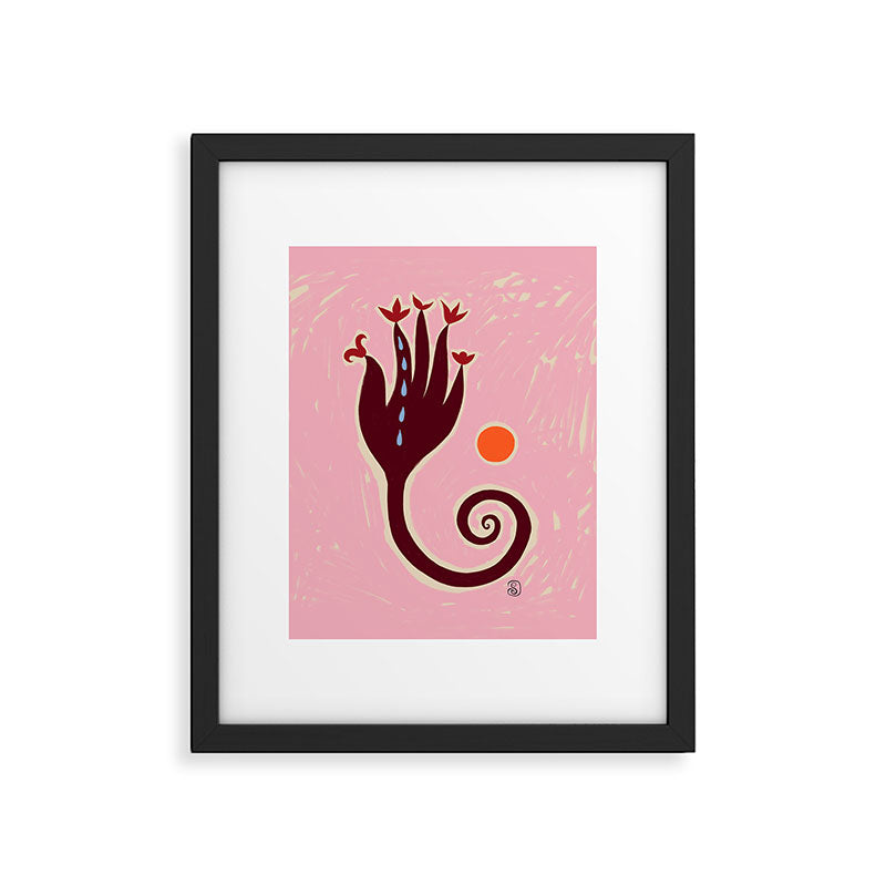 CRYING HAND Framed Art Print Gallery Image 6