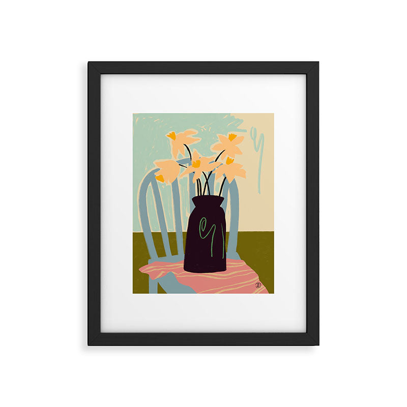 DAFFODILS Framed Art Print Gallery Image 4