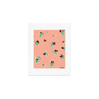 EASY ELEGANCE floral pattern Art Print Gallery Image 1