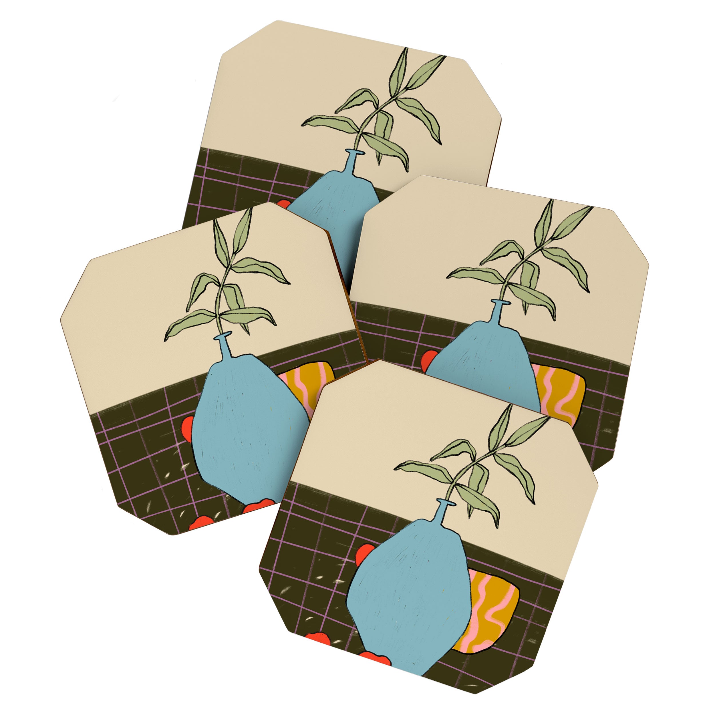 FALL STILL LIFE Coaster Gallery Image 1