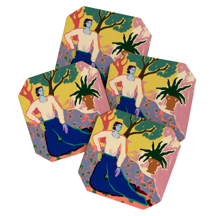 FEELING BLUE Coaster Gallery Image 1