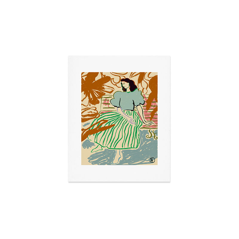 FIRST WARM DAY AFTER WINTER Art Print Gallery Image 1