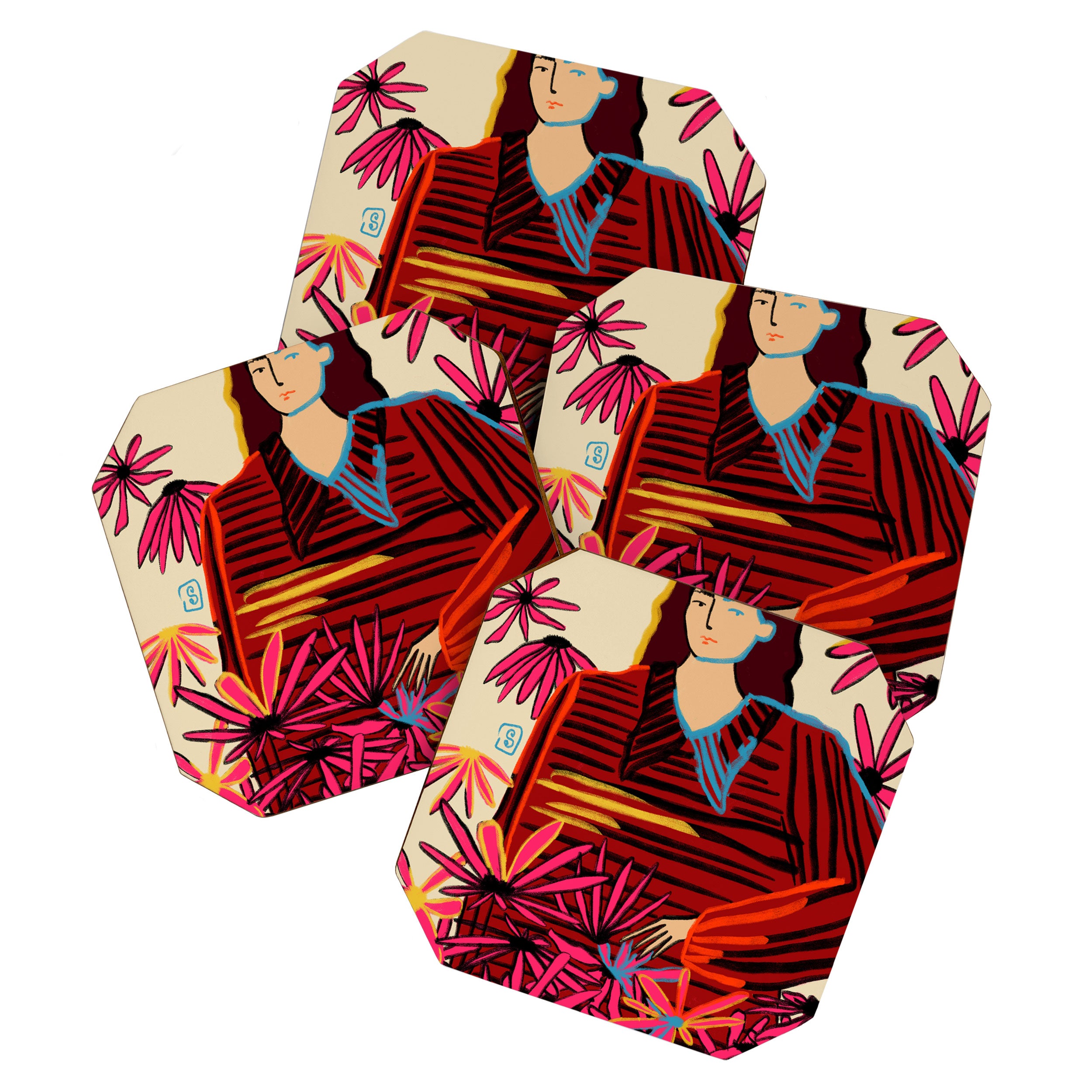 FLORAL DREAM Coaster Gallery Image 1