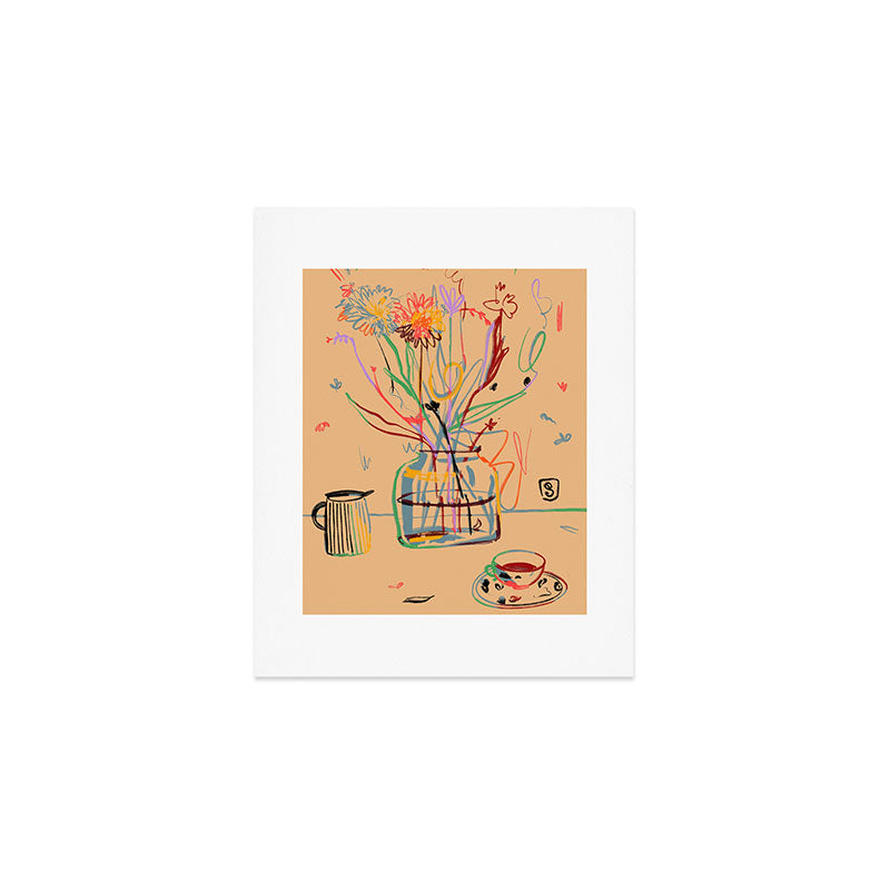 FLOWER FESTIVAL Art Print Gallery Image 1