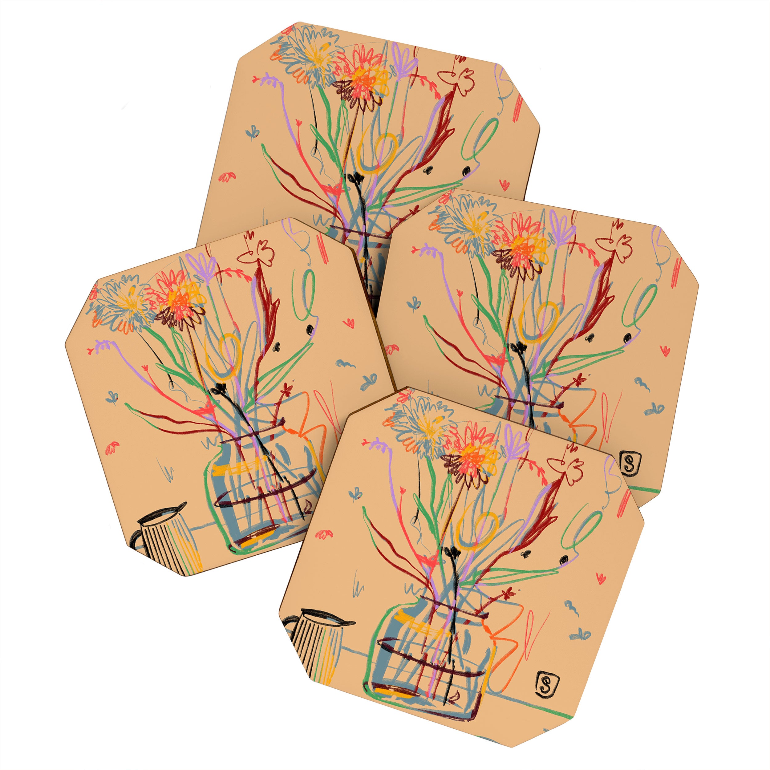 FLOWER FESTIVAL Coaster Gallery Image 1
