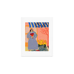 FLOWER SHOPPING Art Print Gallery Image 1