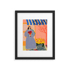 FLOWER SHOPPING Framed Art Print Gallery Image 5