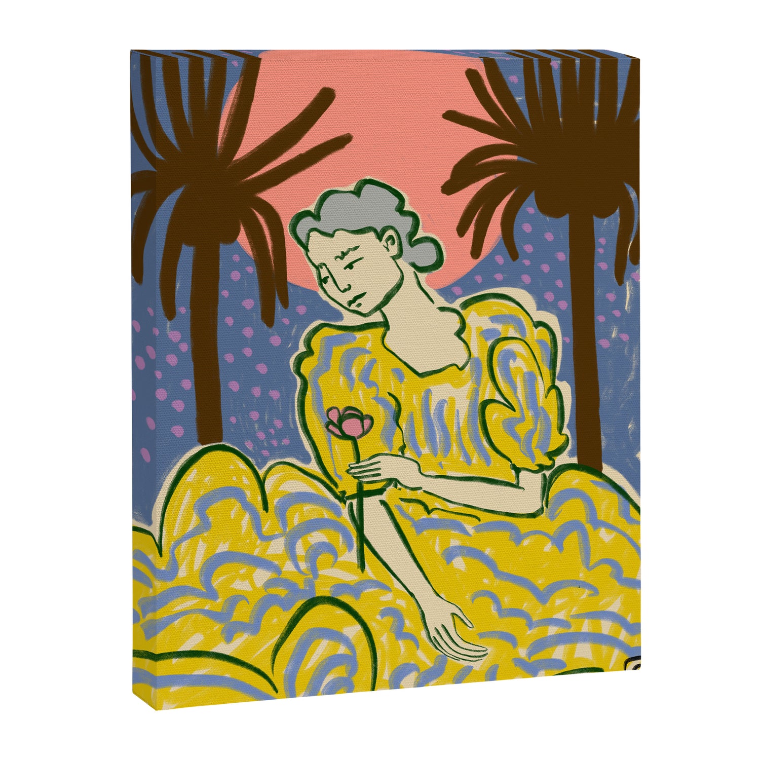 FULL MOON Canvas Print Gallery Image 3