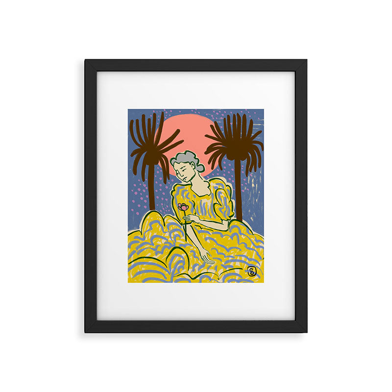 FULL MOON Framed Art Print Gallery Image 4