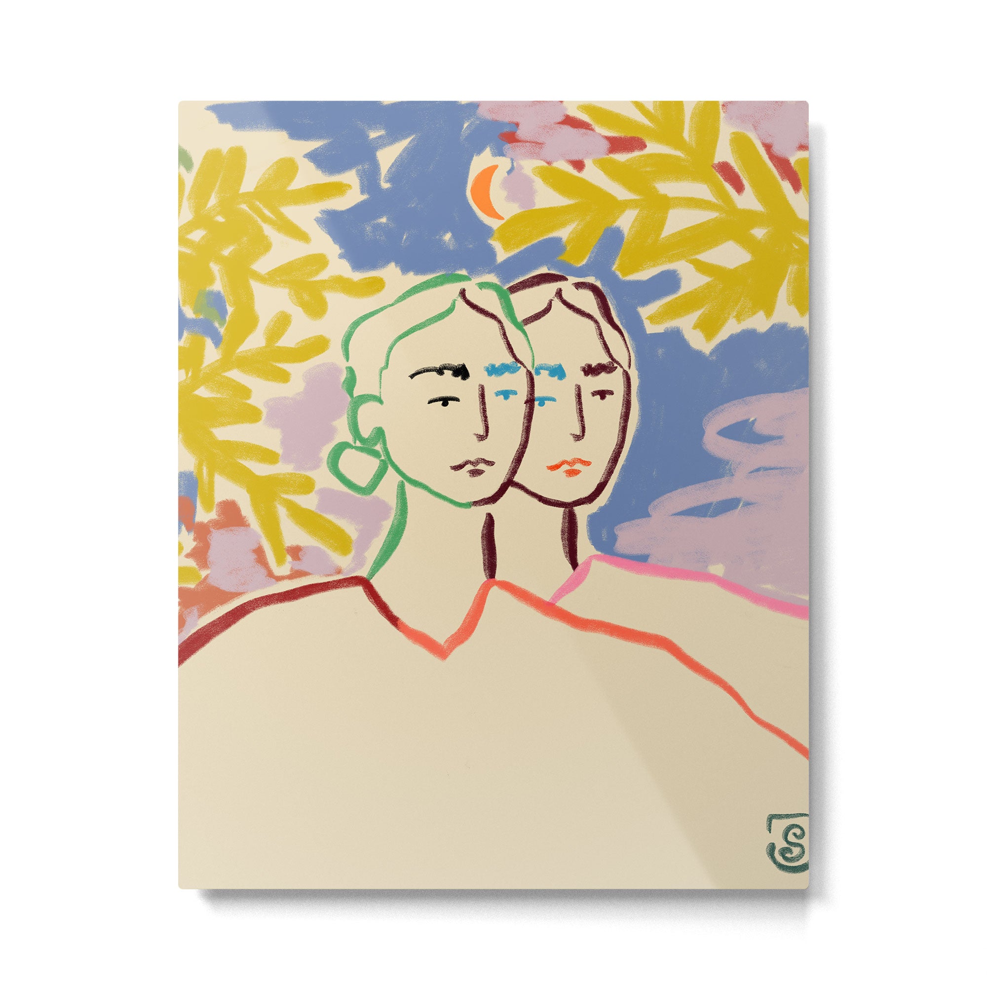 GEMENI Metal Print Gallery Image 6