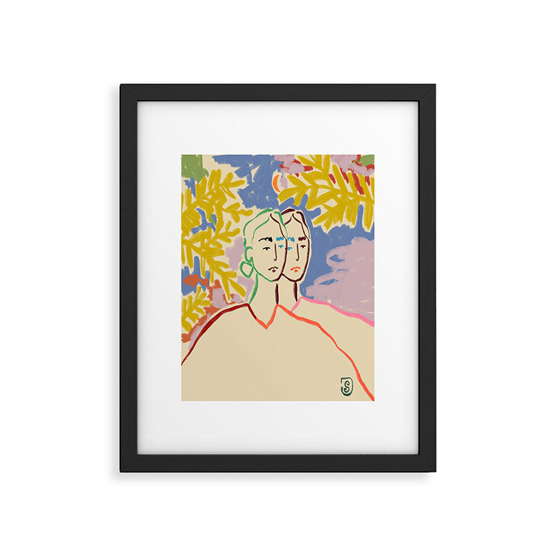 GEMENI Framed Art Print Gallery Image 4