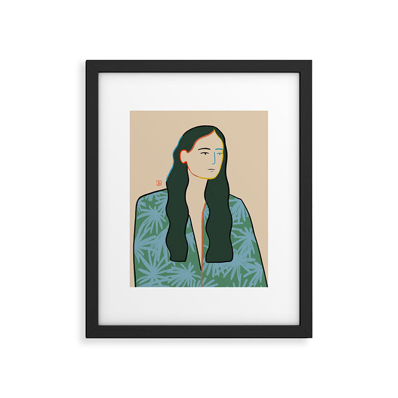 GIRL IN LOVE Framed Art Print Gallery Image 5