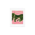 GREEN TIGER Art Print Gallery Image 1