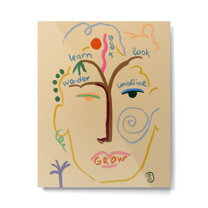 GROW Metal Print Gallery Image 1