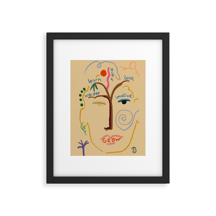 GROW Framed Art Print Gallery Image 1