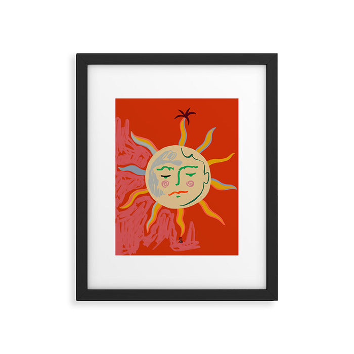 HELIOS Framed Art Print Gallery Image 1