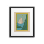 HERE Framed Art Print Gallery Image 5