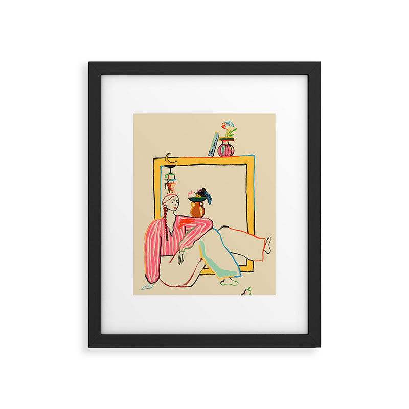 HOLIDAYS AT HOME Framed Art Print Gallery Image 5