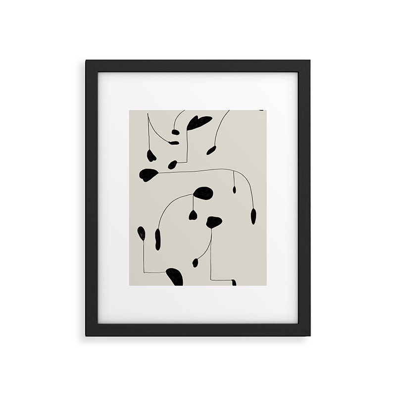 IN SPACE Framed Art Print Gallery Image 5