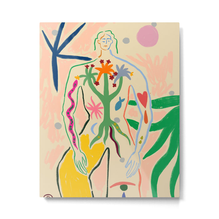 INNER GROWTH Metal Print Gallery Image 1