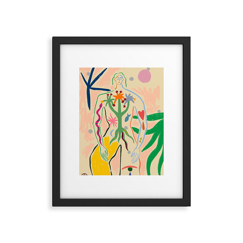 INNER GROWTH Framed Art Print Gallery Image 5