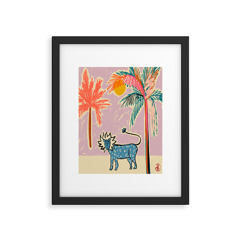 LEO Framed Art Print Gallery Image 4