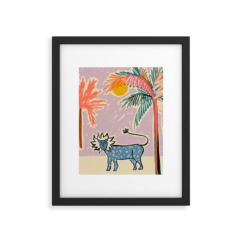 LEO Framed Art Print Gallery Image 6