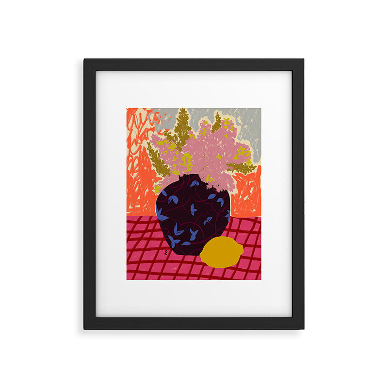 LILACS Framed Art Print Gallery Image 5