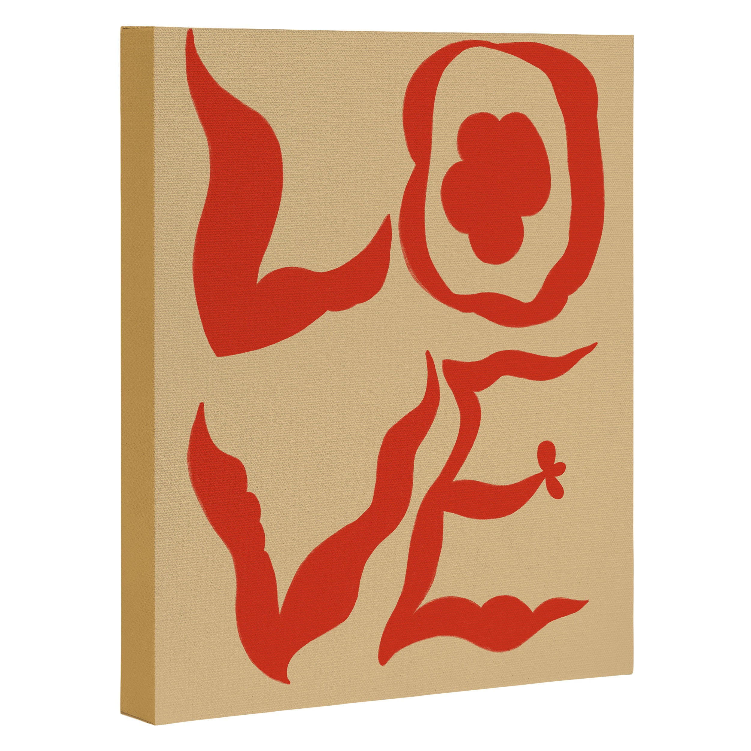 LOVE STATEMENT Canvas Print Gallery Image 3