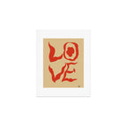 LOVE STATEMENT Art Print Gallery Image 1