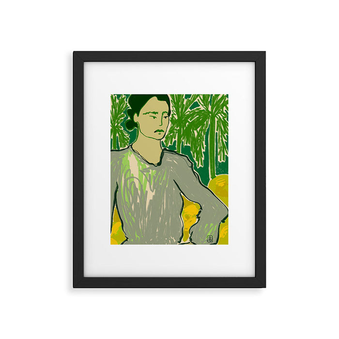 MANGO SELLER Framed Art Print Gallery Image 1