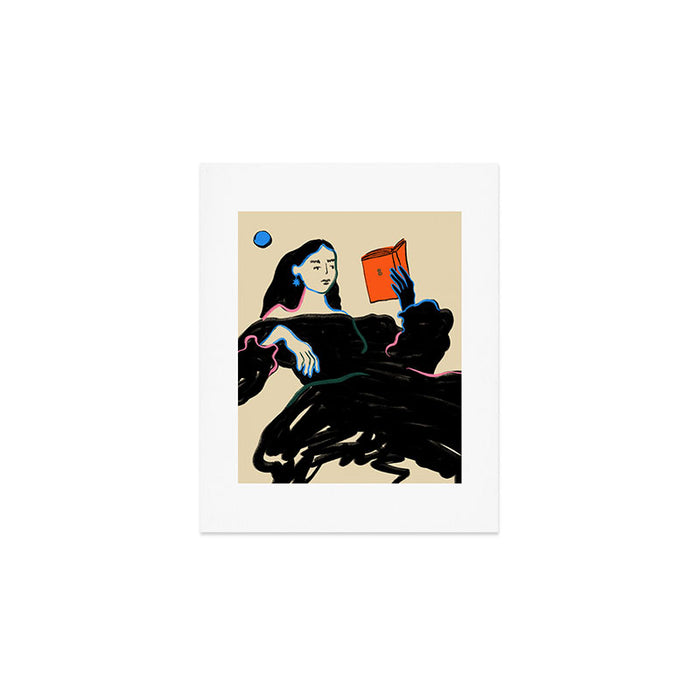 MIDNIGHT READING Art Print Gallery Image 1